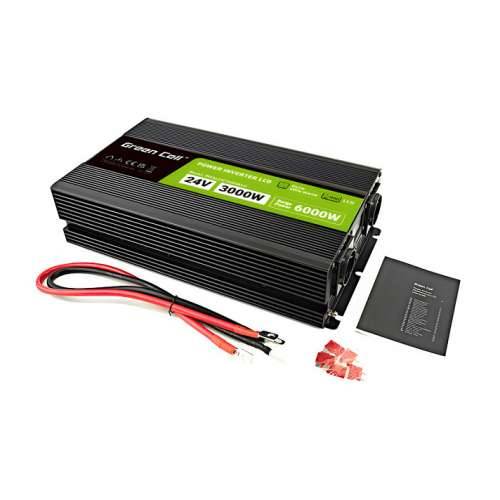 Green Cell Car Power Inverter 24V > 230V 3000W/6000W with Display Cijena
