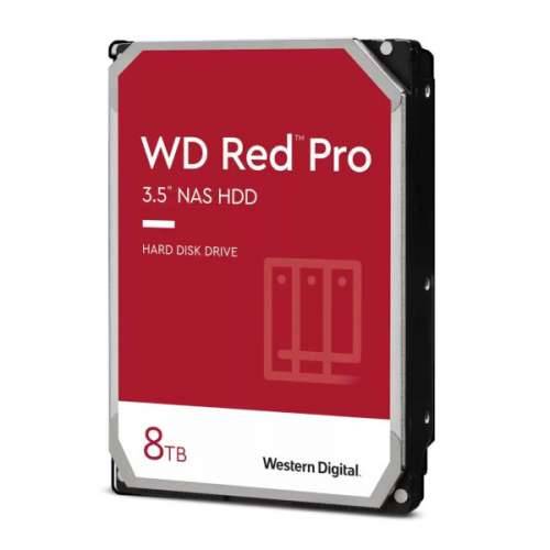 WD Red Pro WD8005FFBX 8TB, 3,5”, 256MB, 7200 rpm