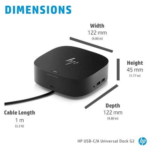 HP USB-C Dock G5 - docking station - USB-C - 1GbE Cijena