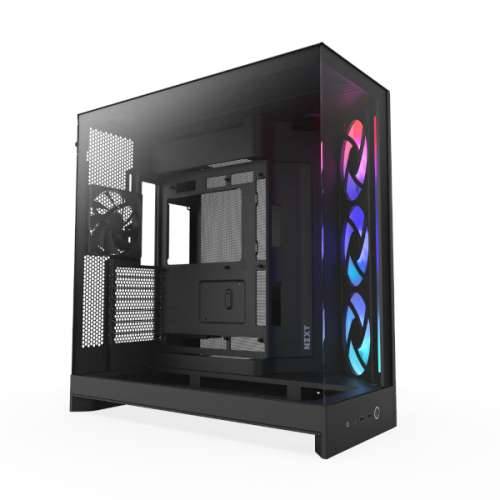 NZXT H9 Flow RGB 2025, crno bez napajanja, ATX Cijena