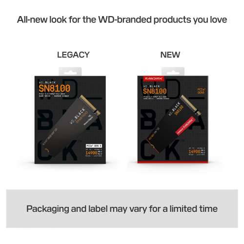 WD_BLACK SN8100 WDS400T1X0M-00CMT0 - SSD - 4 TB - PCI Express 5.0 x4 (NVMe) Cijena