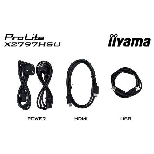 68.6cm/27“ (1920x1080) iiyama ProLite X2797HSU-B1 16:9 IPS 4ms 120Hz HDMI DisplayPort USB VESA Speaker Black Cijena