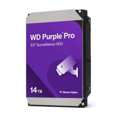 WD Purple WD142PURP 14TB, 3,5”, 512MB 7200rpm