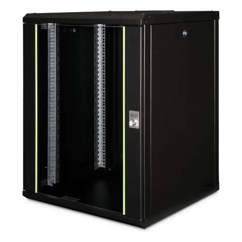 DIGITUS Wall Enclosure Unique 16U 820x600x600mm black (shipped via freight carrier) Cijena