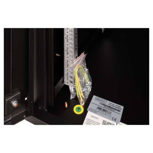 DIGITUS Wall Enclosure Unique 16U 820x600x600mm black (shipped via freight carrier) Cijena