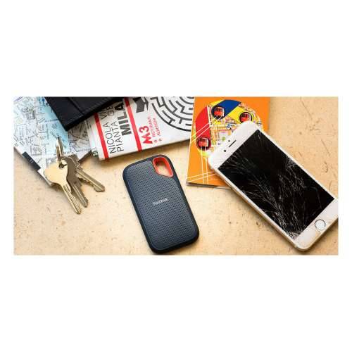 SanDisk external hard drive SDSSDE61-4T00-G25 - 4 TB - USB-C 3.2 Gen 2 - black Cijena