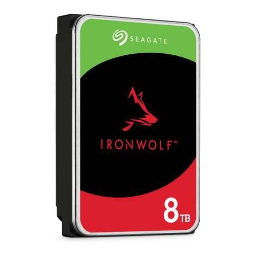 Seagate HDD IronWolf - 8 TB - 3.5” - SATA 6 GB/s - OEM RECERTIFIED Cijena
