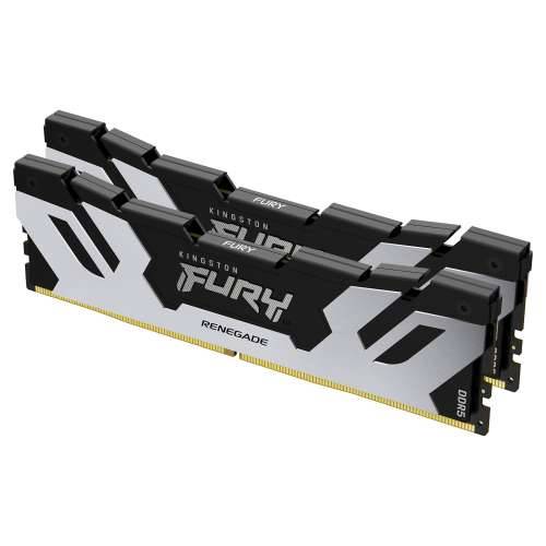 KINGSTON 32GB 8000MT/s DDR5 CL38 DIMM Kit of 2 FURY Renegade Silver XMP