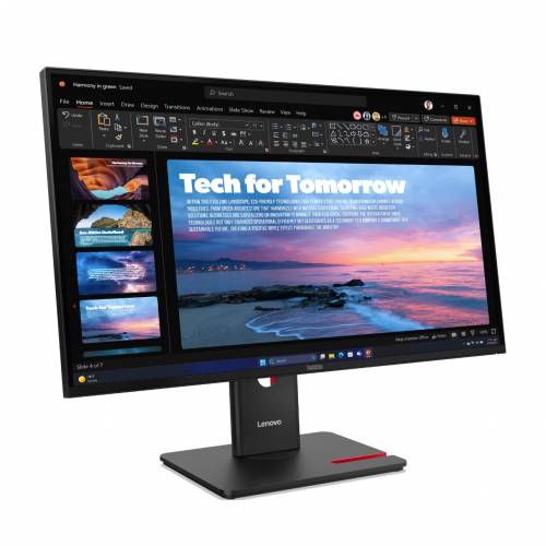 Lenovo T27QD-40 QHD IPS, HDMI, DP, USB-C, pivot