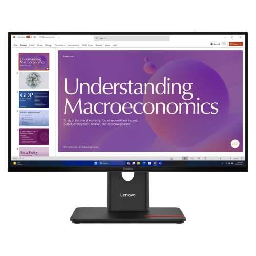 Lenovo ThinkVision T24D-40 (23.8“) FHD HDMI/DP/USB-C/DOC