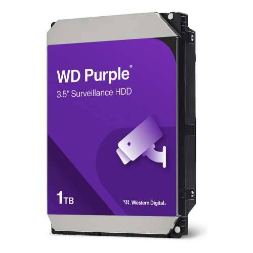 WD Hard Drive Purple WD11PURZ - 1 TB - 3.5” - SATA 6 GB/s