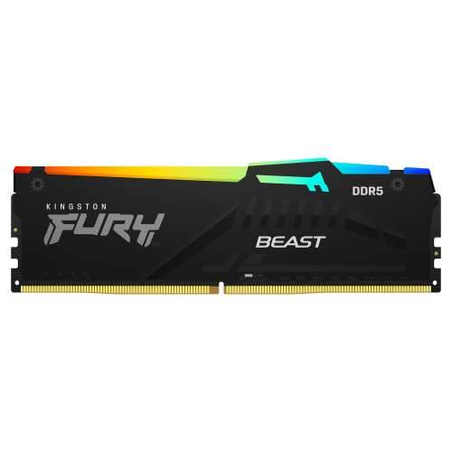KINGSTON 16GB 6000MT/s DDR5 CL30 DIMM Kit of 2 FURY Beast RGB EXPO Cijena