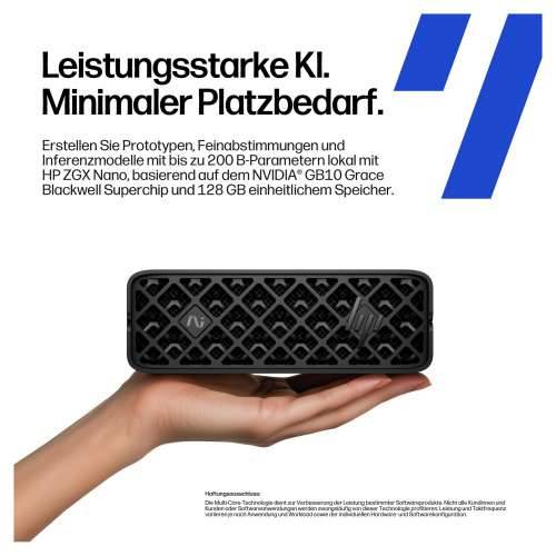 HP ZGX NANO G1n AI Mini GB10 Nvidia Blackwell/128GB/2TBSSD/DGX WLAN Cijena