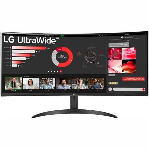 LG 34”, 34WR50QK, 2x HDMI, DP, 100Hz, HDR10, WQHD