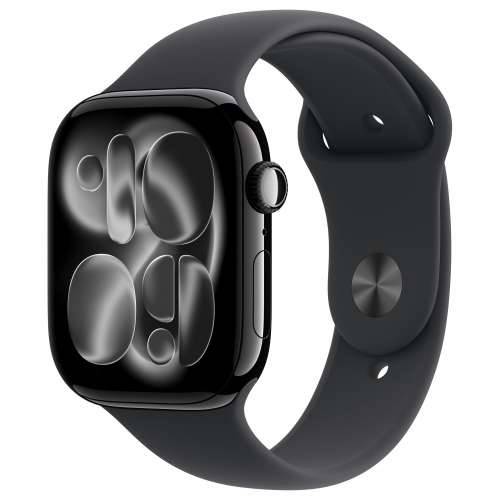 Apple Watch S11 Aluminum 46mm Diamond Black (Black Sport Band) M/L