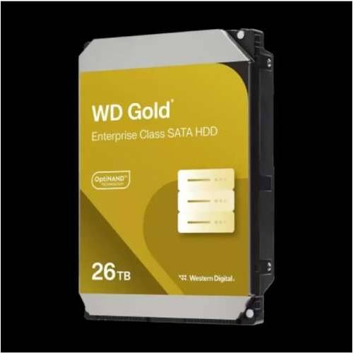 WD Gold WD261KRYZ 26TB, 3,5”, 512MB 7200rpm