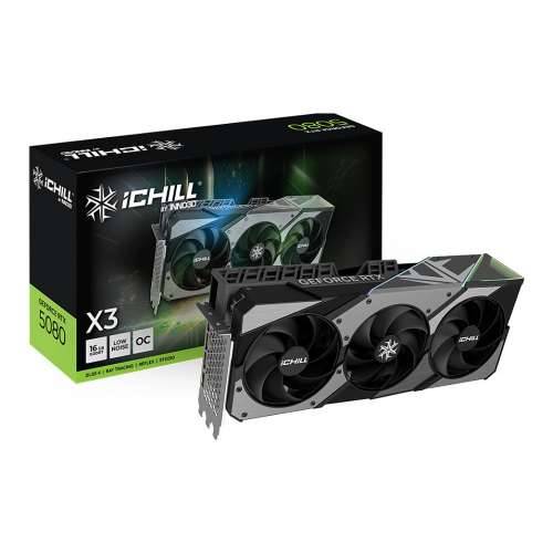 Inno3D iChiLL GeForce RTX 5080 X3 - graphics card - GeForce RTX 5080 - 16 GB Cijena