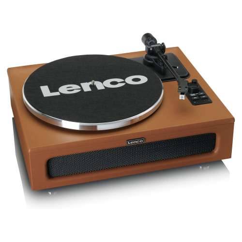 Lenco LS-430 Turntable with 4x Speakers BT Brown Cijena