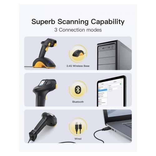 inateck Barcode Scanner Pro 8 black [Pro 8_black] Cijena