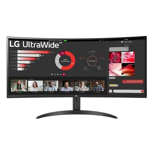 LG Curved LED-Display 34WR50QK-B.AEU - 86.4 cm (34”) - 3440 x 1440 UWQHD