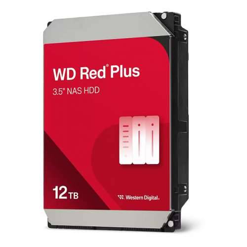 WD HDD RED Plus WD120EFGX - 12 TB - 3.5” - SATA 6 GB/s Cijena