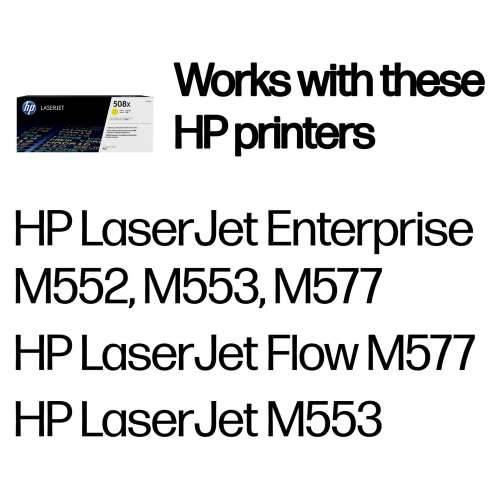 HP 508X original Toner cartridge CF362X yellow 9,500 pages high capacity Cijena