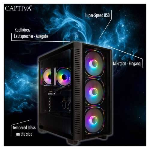 Captiva PC Highend Gaming I89-522 Core Ultra 9 285K 32GB/1TB SSD RTX 5070Ti Win 11 Cijena