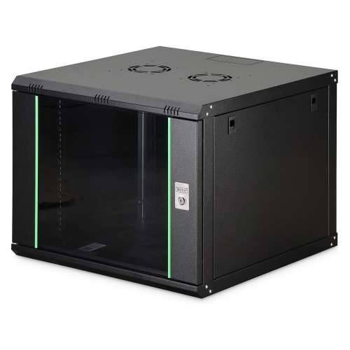 DIGITUS wall-mounted enclosure Dynamic 9U 474x600x600mm black Cijena