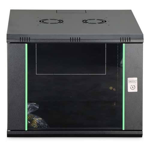 DIGITUS wall-mounted enclosure Dynamic 9U 474x600x600mm black Cijena