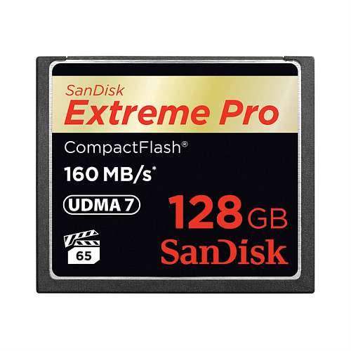 CARD SanDisk 128GB Extreme Pro CF 160MB/s 128GB Compact Flash Memory Card Cijena
