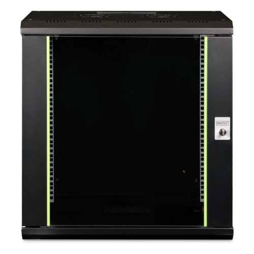 DIGITUS wall-mounted enclosure Unique 12U 643x600x450mm black Cijena