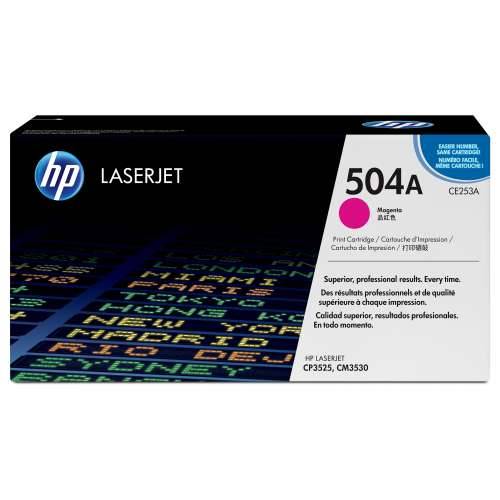 HP 504A original Color LaserJet Toner cartridge CE253A magenta standard capacity 7,000 pages 1-pack ColorSphere Cijena