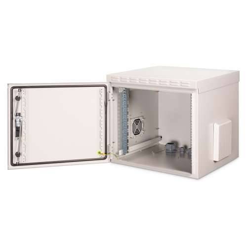 9U wall-mounted enclosure, outdoor, IP55 579x600x600 mm, grey (RAL 7035) DIGITUS Professional Cijena