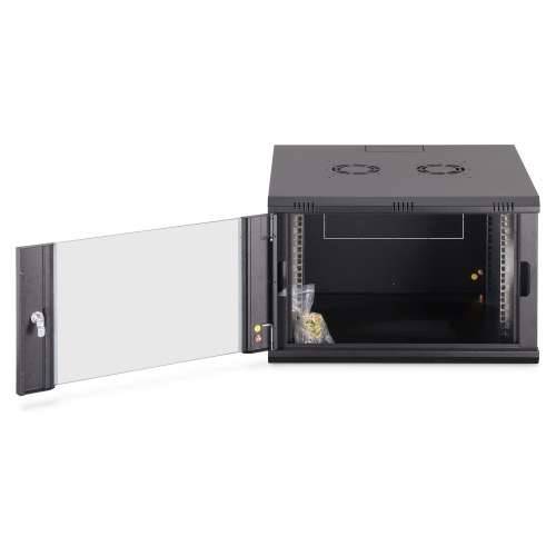 DIGITUS wall-mounted enclosure Dynamic 7U 385x600x600mm black Cijena