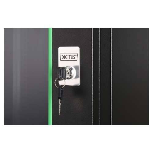 DIGITUS wall-mounted enclosure Dynamic 12U 607x600x600mm black Cijena