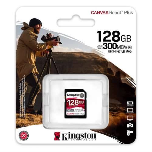 CARD 128GB Kingston Canvas React Plus XC 300MB/s Cijena