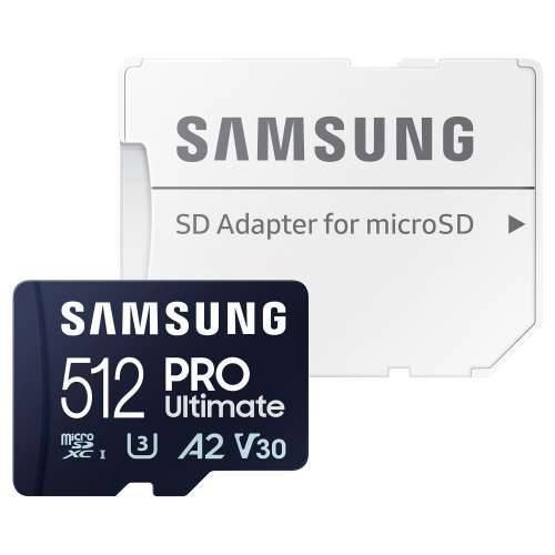 CARD 512GB Samsung PRO Ultimate microsdxc UHS-I incl. adapter Cijena