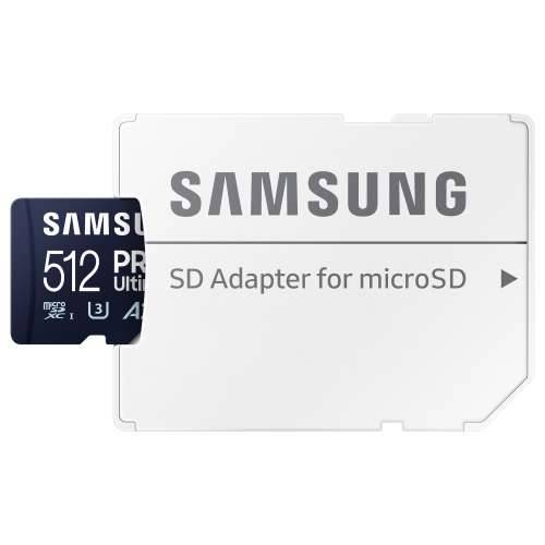 CARD 512GB Samsung PRO Ultimate microsdxc UHS-I incl. adapter Cijena
