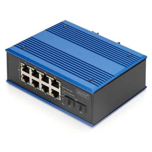 Digitus 8+2P Industrial Gigabit Ethernet PoE Switch