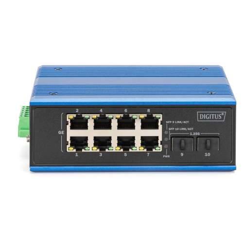 Digitus 8+2P Industrial Gigabit Ethernet PoE Switch Cijena
