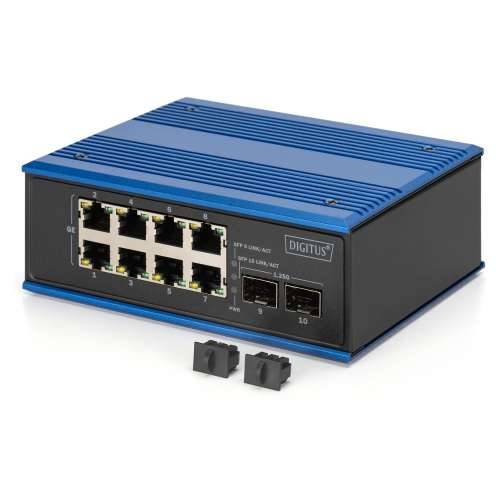 Digitus 8+2P Industrial Gigabit Ethernet PoE Switch Cijena