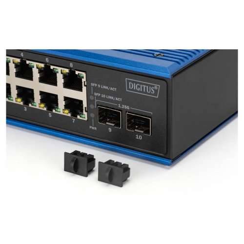 Digitus 8+2P Industrial Gigabit Ethernet PoE Switch Cijena