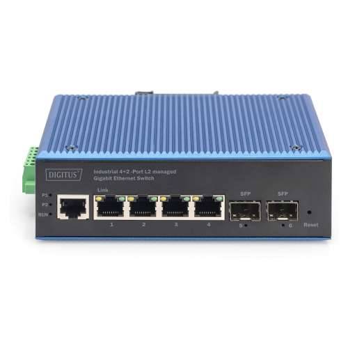 Digitus 4+2P Industrial Gigabit Ethernet Switch L2 managed Cijena