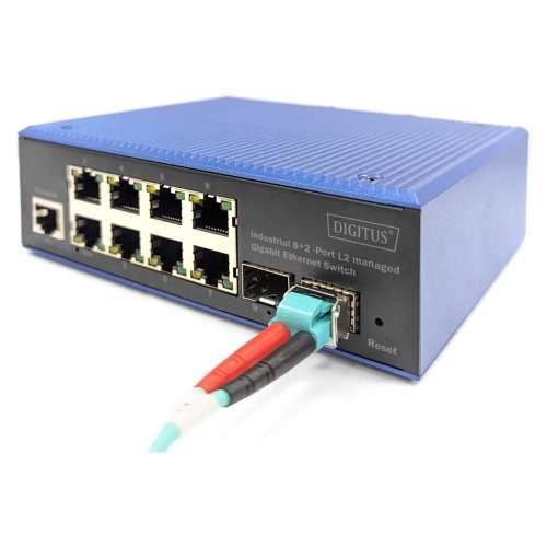 Digitus 8+2P Industrial Gigabit Ethernet Switch L2 managed Cijena