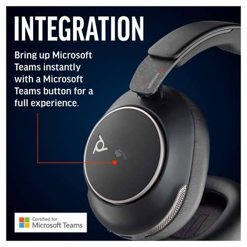 Poly Headset Voyager Surround 80 UC - wireless/bluetooth - Black Cijena