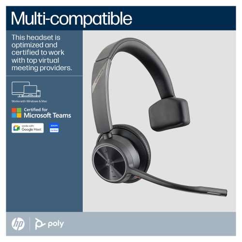 HP Poly BT Headset Voyager 4310 UC Mono USB-A Teams with Stand Cijena