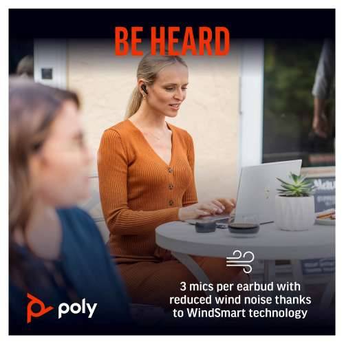 HP Poly Bluetooth Headset Voyager Free 60+ UC USB-C black Cijena