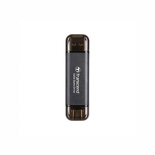TRANSCEND ESD310C 512GB External SSD USB 10Gbps Type C/A