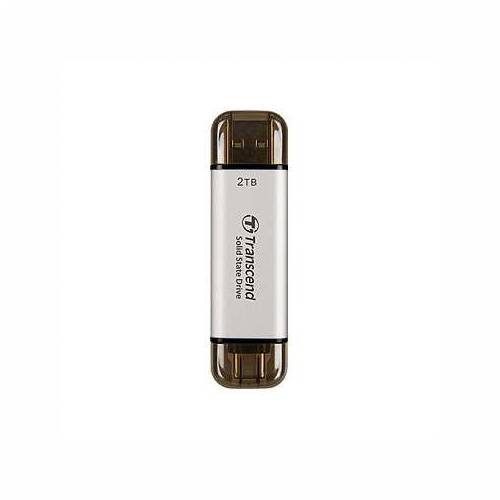 TRANSCEND ESD310S 2TB External SSD USB 10Gbps Type C/A Silver Cijena