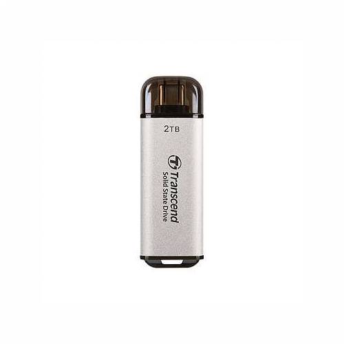 TRANSCEND ESD300S 2TB External SSD USB 10Gbps Type C Silver Cijena